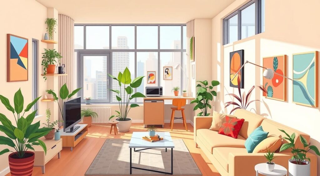 Describing ideal apartment in Spanish