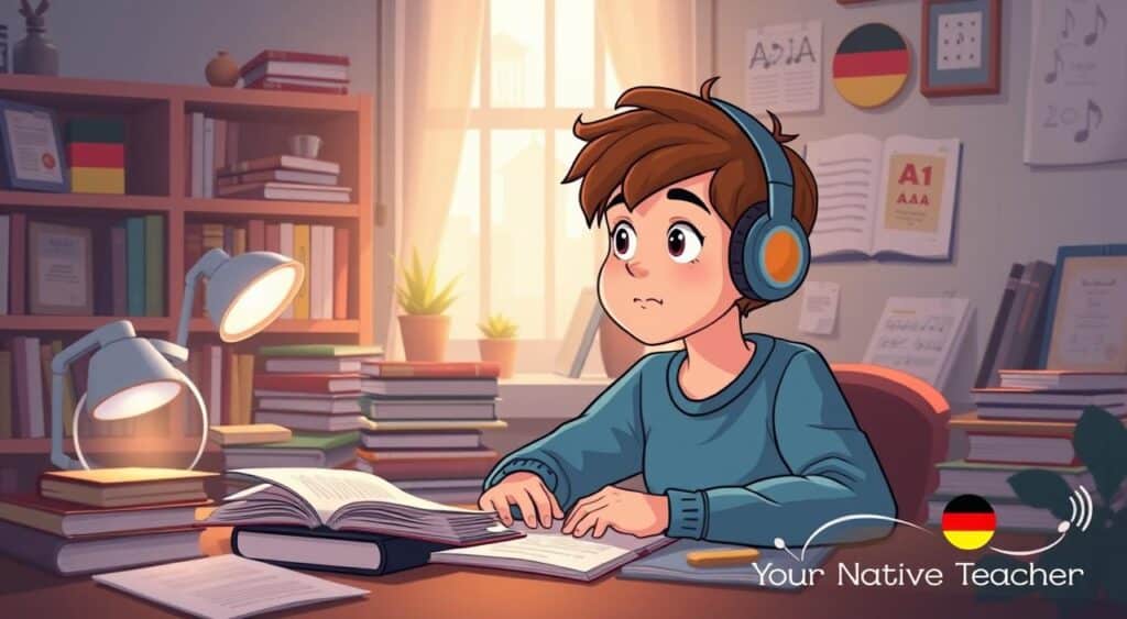 Goethe exam A1 listening skills