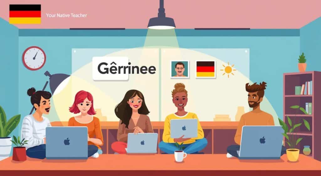 online German lessons with native speakers