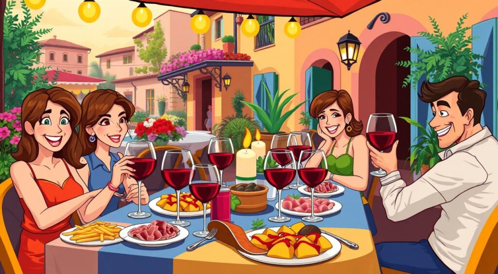 Dining out in Spain