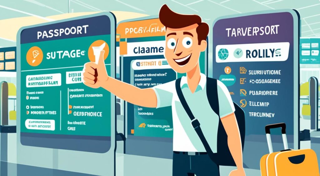 English airport phrases