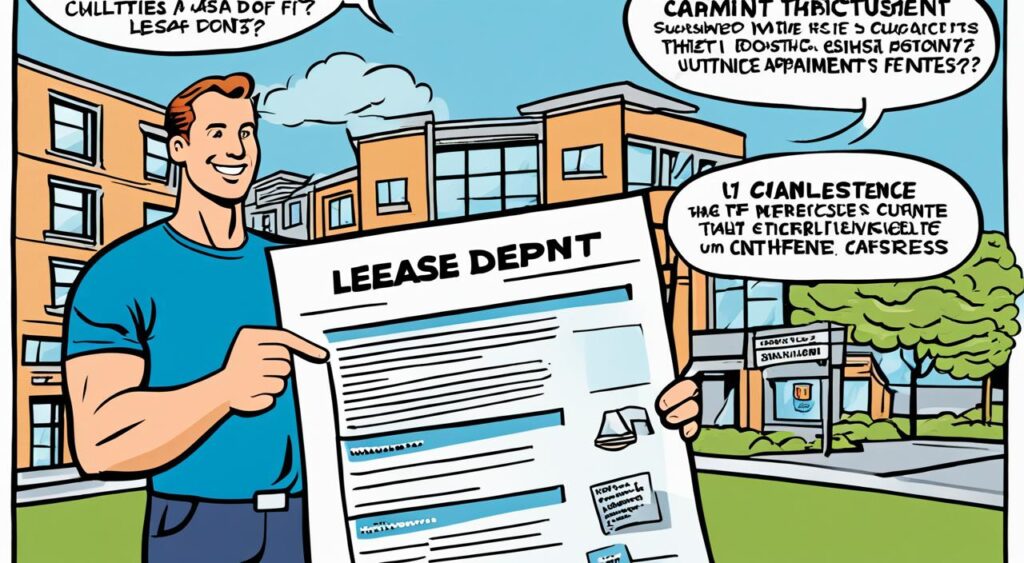 English apartment hunting terms