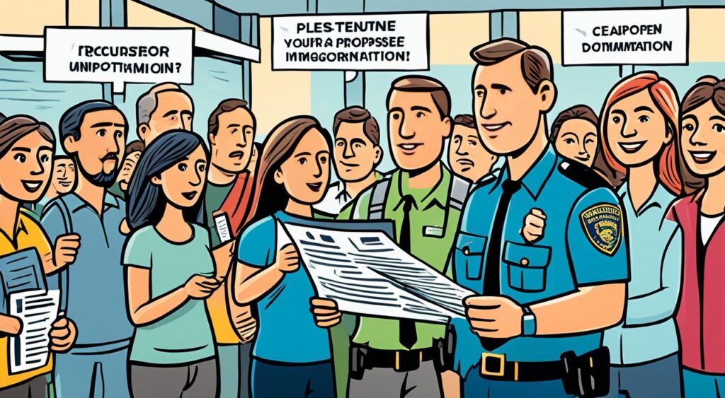 English immigration phrases