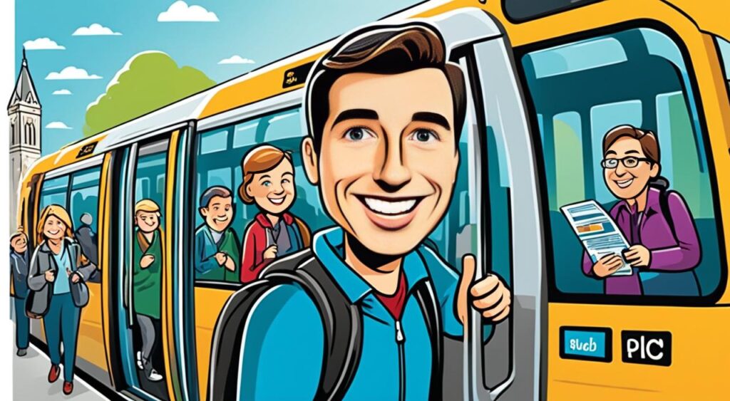 Öffentliche Verkehrsmittel auf Englisch nutzen