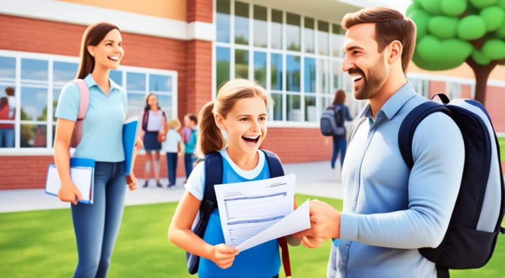 school enrollment English, school vocabulary for parents, enrolling in school