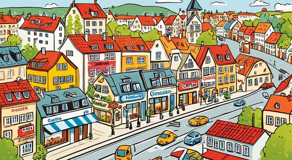 German neighborhood phrases