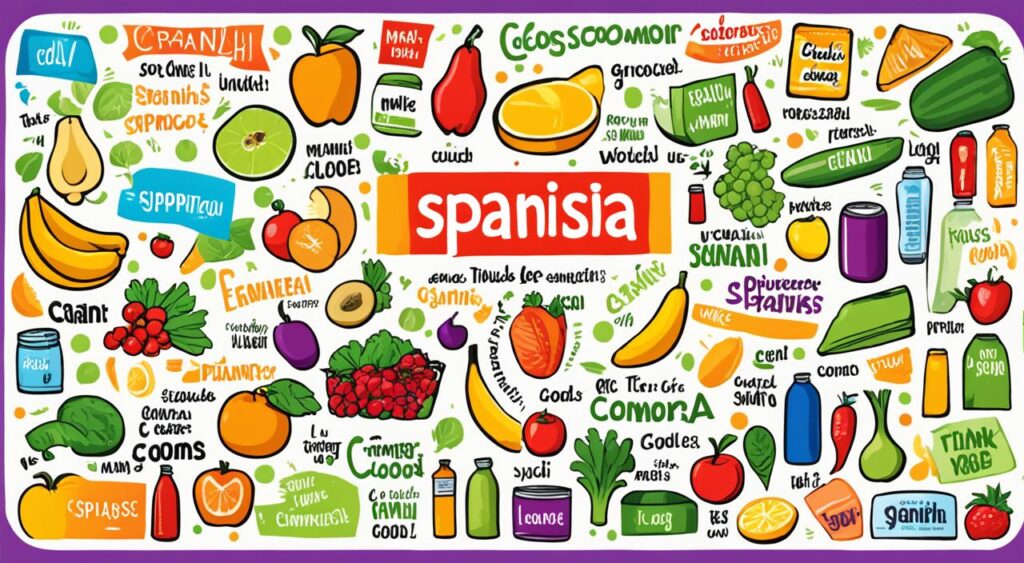 Spanischer Einkaufswortschatz A1