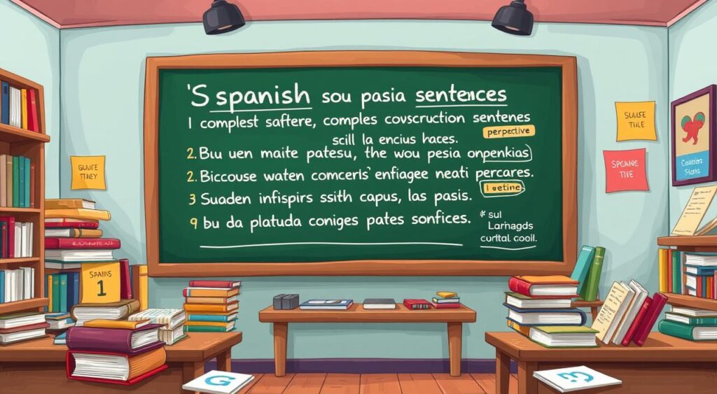 Spanische Satzbildung