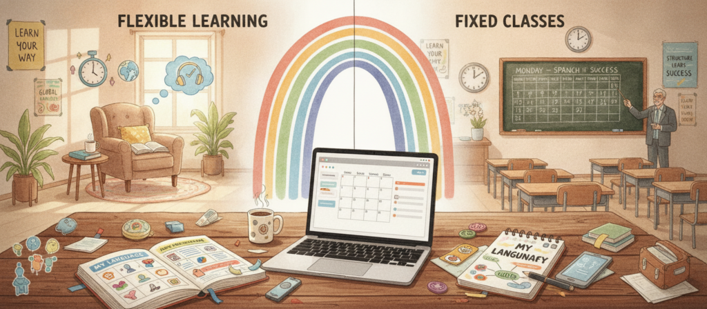 flexible language lessons